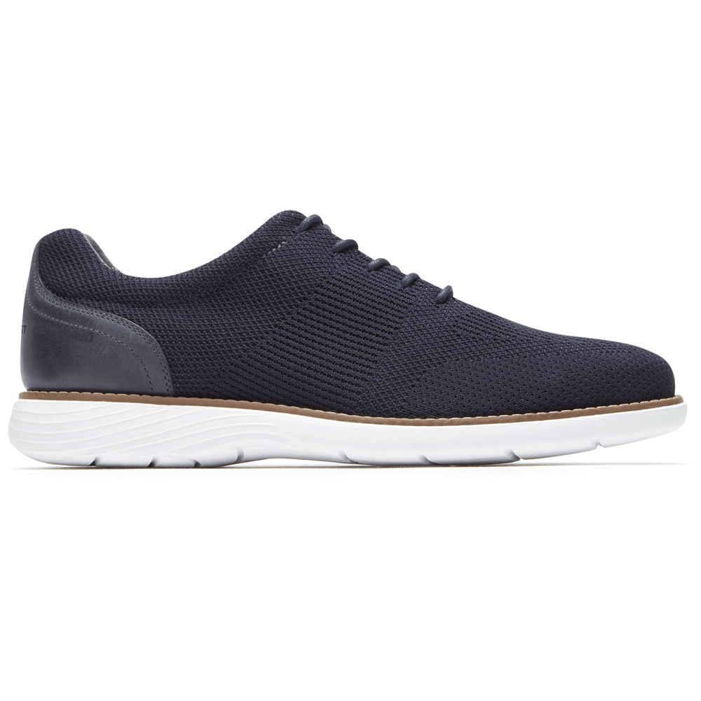 Tenis Rockport Homem Azuis - Garett Mesh - 84765SGBU